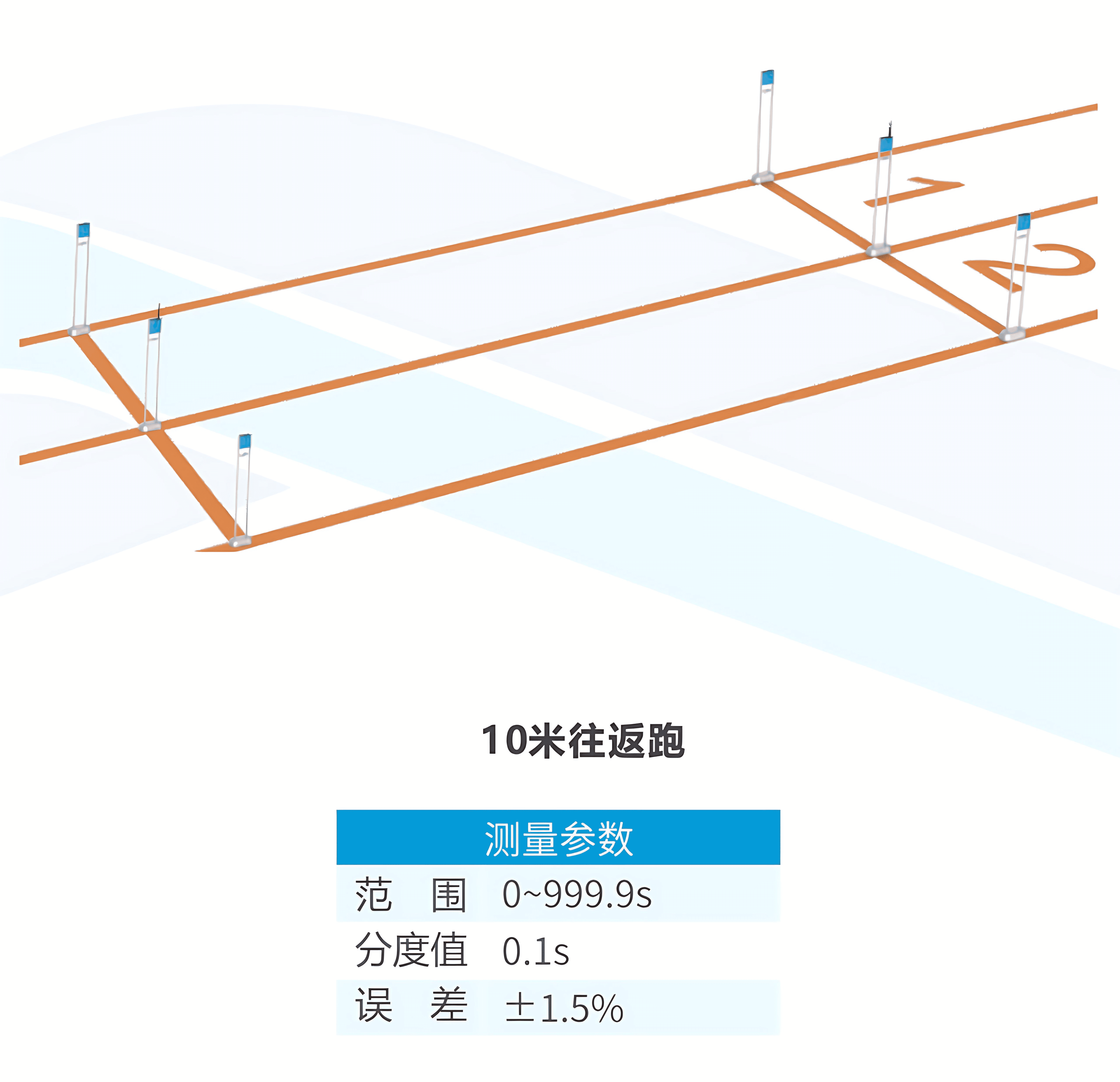 10米折返跑测试仪